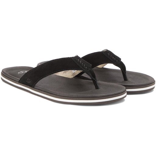 Zehentrenner Ugg M Beach Flip 1020084 M Blk eschuhe