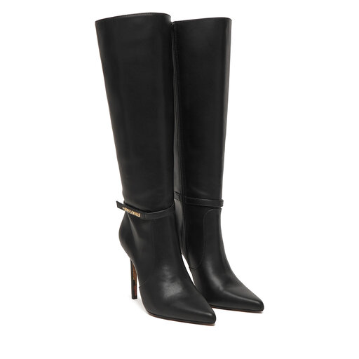 Kozaki Just Cavalli 79RA3S07 ZSD53 Czarny | eobuwie.com.pl