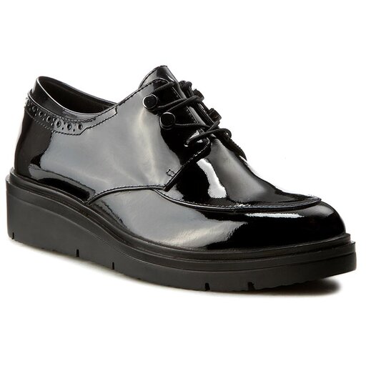 Richelieus Derbies Bruno Premi Vernice I0701G Nero chaussures