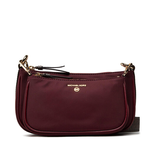 Handtasche MICHAEL Michael Kors Jet Set Charm 32F1GT9C6C Dunkelrot