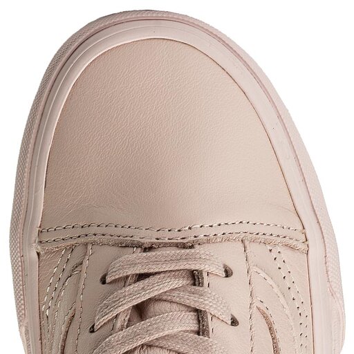 Vans old skool leather sepia deals rose