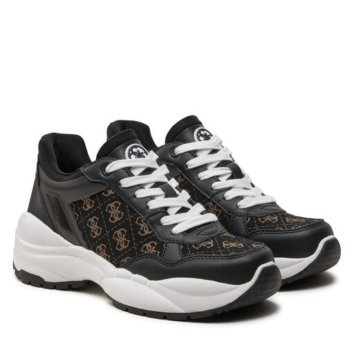 GUESS Women's Samra Sneaker - Chunky Sole Fashion Sneaker With Logo Detail