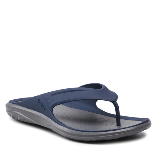 Zehentrenner Crocs Swiftwater Wave Flip M 206242 Dunkelblau eschuhe