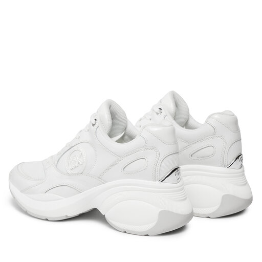 Sneakers MICHAEL Michael Kors Zuma Trainer 43H3ZUFS2L Alb