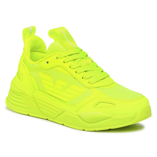 Laisvalaikio batai EA7 Emporio Armani X8X070 XK165 N345 Full Yellow Fluo •  Www.eavalyne.lt