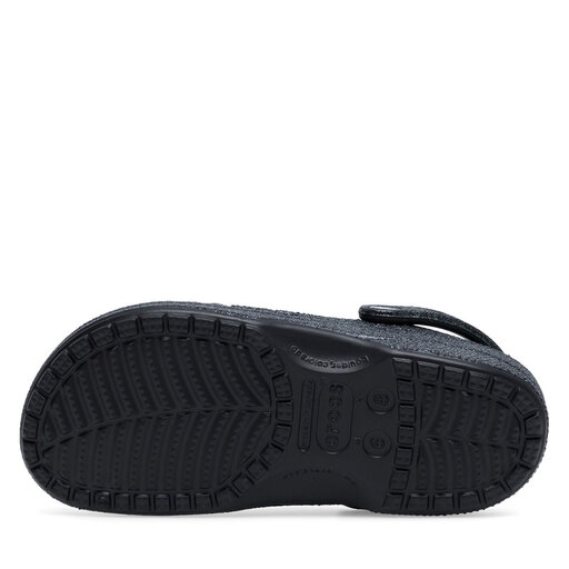 Klapki Crocs BAYA GLITTER CLOG 205925-001 Czarny | eobuwie