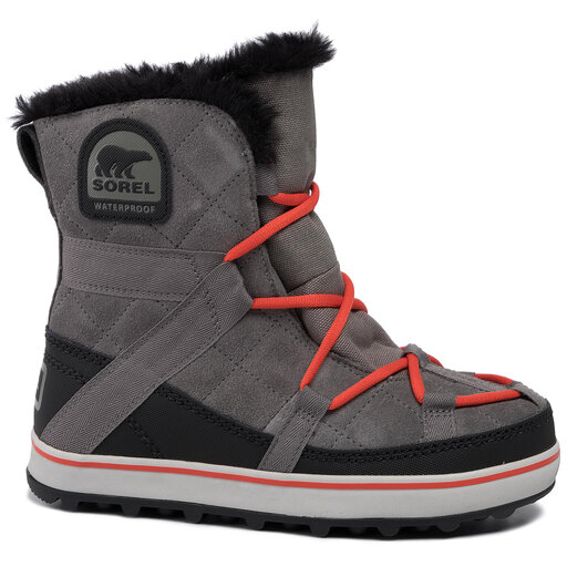 Śniegowce Sorel Glacy Explorer Shortie NL2079 Szary