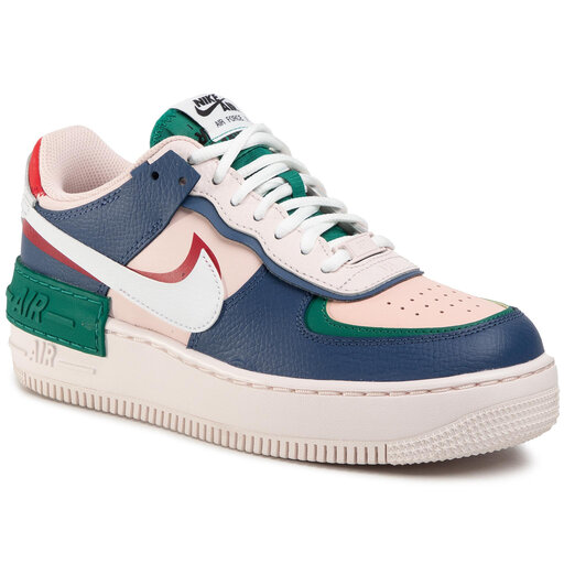 Nike air force 1 shadow pink and navy clearance