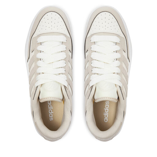 Sneakersy adidas Rapid Court Low JP5252 Beżowy | eobuwie.com.pl