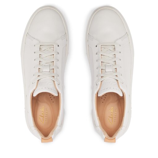 Снікерcи Clarks Hollyhock Walk 26176308 Білий | evzuttya.com.ua