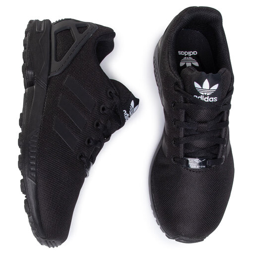Снікерcи adidas Zx Flux J S82695 Чорний | evzuttya.com.ua