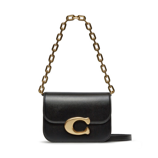 Сумка Coach Lux Calf Idol Bag CM557 Чорний | evzuttya.com.ua