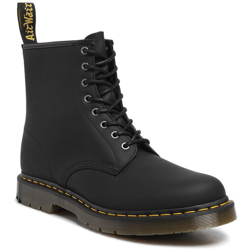 Doc martens and shop snow