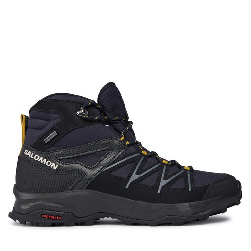 Trekkingschuhe Salomon Daintree Mid Gtx GORE TEX L41678400 Dunkelblau