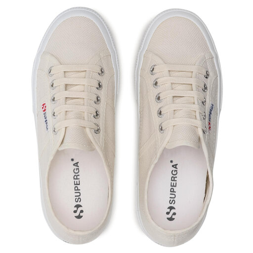 Sneakers aus Stoff Superga 2750 Plus Cotu S003J70 Beige