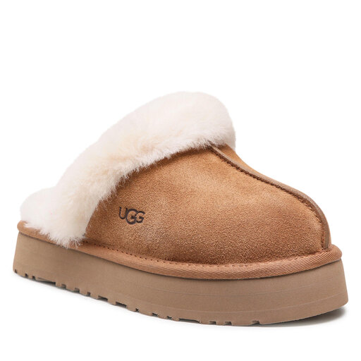 Тапочки Ugg W Disquette 1122550 Коричневий | evzuttya.com.ua