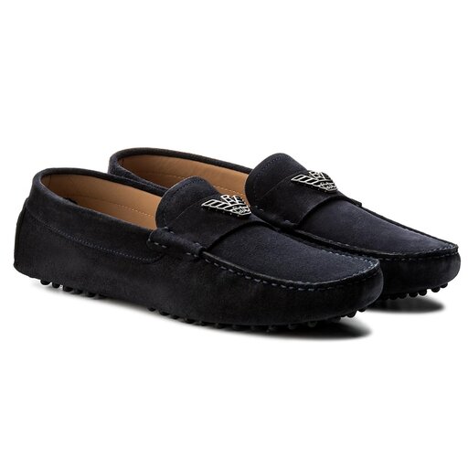 Mocassins Emporio Armani X4B119 XF053 00006 Bleu marine chaussures