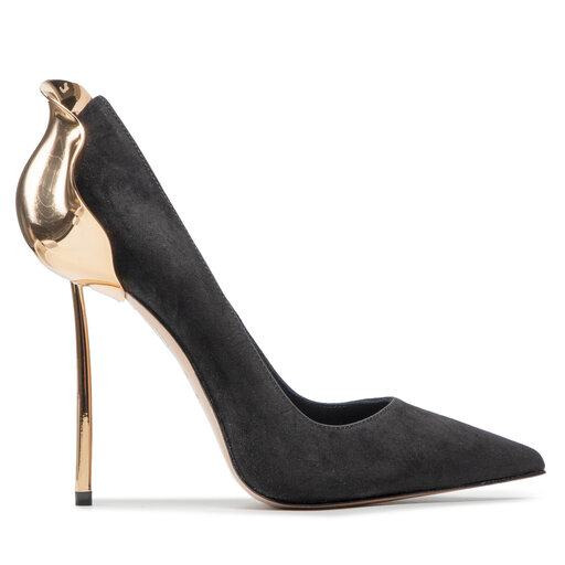 Scarpe stiletto Le Silla Deco Petalo 3110M100G3PPVEL212 Nero escarpe