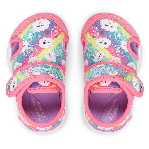 Босоніжки Skechers Heart Lights Sandals-Cutie Clouds 302977N/HPMT