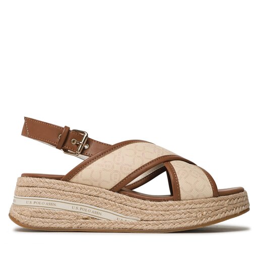 Espadrilles U.S. Polo Assn. Glory GLORY005 Braun eschuhe