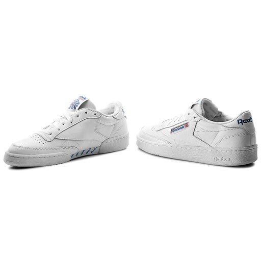 Chaussures Reebok Club C 85 S0 BS5214 White Lgh Solid Grey Blue