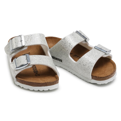 cosmic sparkle white birkenstock