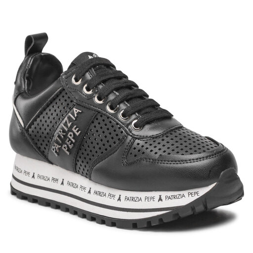 Sneakers Patrizia Pepe PJ150.01 M Nero/Bianco | chaussures.fr