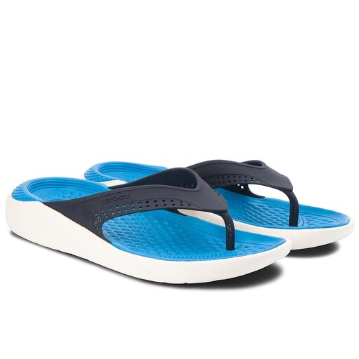 Zehentrenner Crocs Literide Flip 205182 Dunkelblau eschuhe