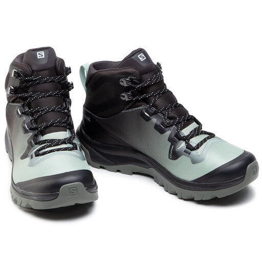 Vaya Mid Trekingová Obuv Salomon Vaya Mid Gtx GORE-TEX 413014 Šedá
