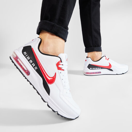 nike air max ltd red and white