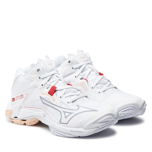 Взуття у спортзал Mizuno Wave Lightning Z8 Mid V1GC2405 Білий