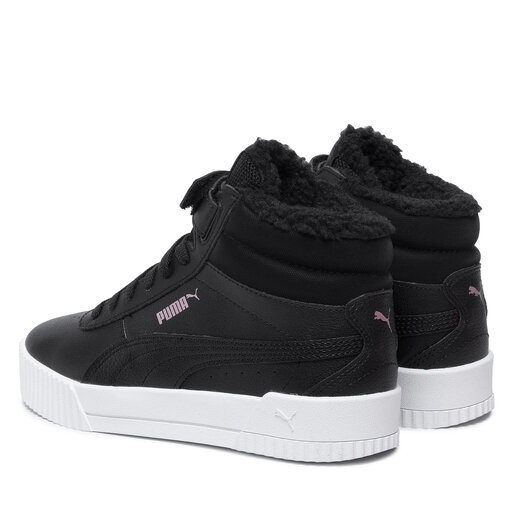 Sneakers Puma Carina Mid Fur Jr 309683 01 Nero