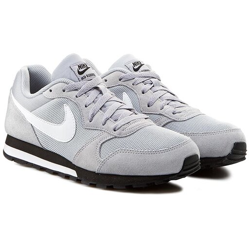 Pantofi Nike Md Runner 2 749794 011 Wolf Grey White Black
