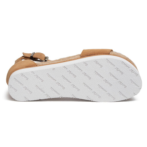Tommy jeans natural deals rope sandal