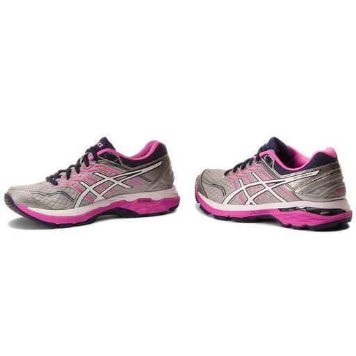Asics gt 2000 hotsell 5 women's shoes midgrey/white/pink