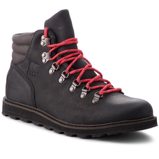 Schnurschuhe Sorel Madson Hiker Waterproof NM2620 Schwarz eschuhe