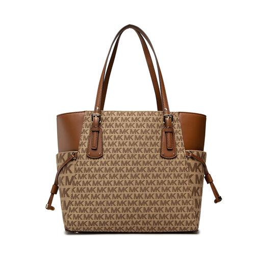 Handtasche MICHAEL Michael Kors Voyager 30T2GV6T4I Braun