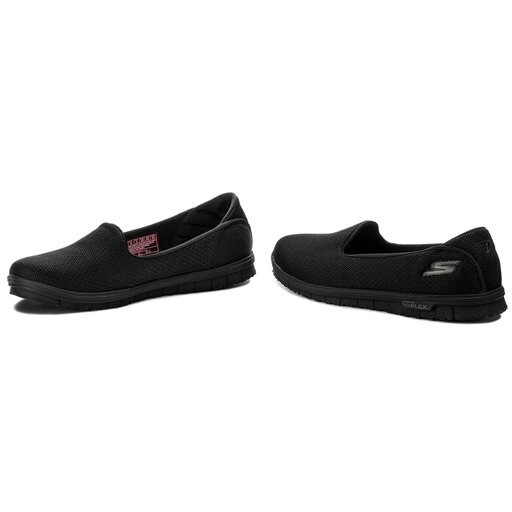 P buty Skechers Go Mini Flex 14007 BBK Black eobuwie .pl