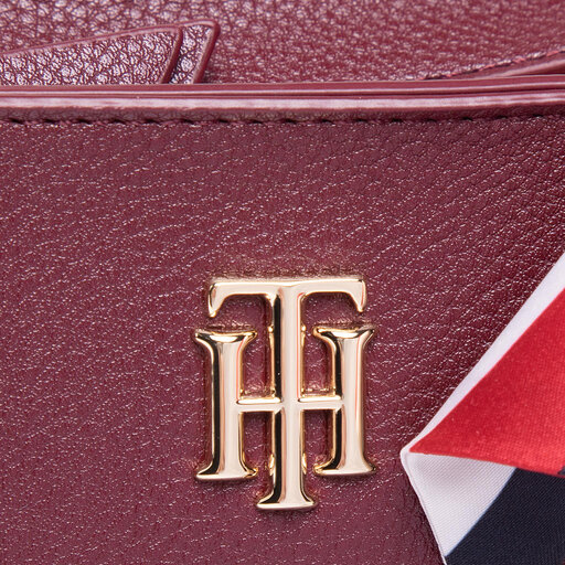 Sac a main Tommy Hilfiger Charming Tommy Crossover AW0AW08791 Bordeaux chaussures