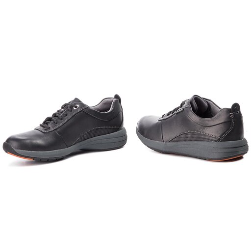 Zapatos Clarks Un Coast Plain 261328337 Black Leather