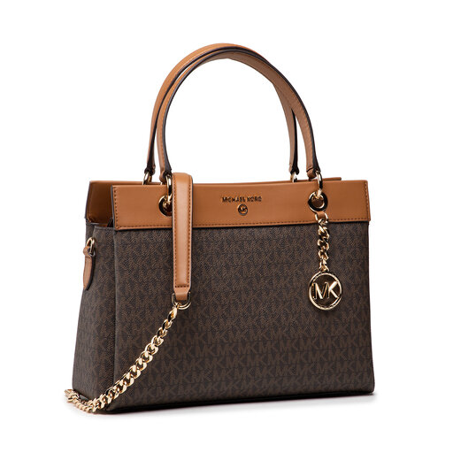 Handtasche MICHAEL Michael Kors Susan 30F1GUSS2B Braun eschuhe