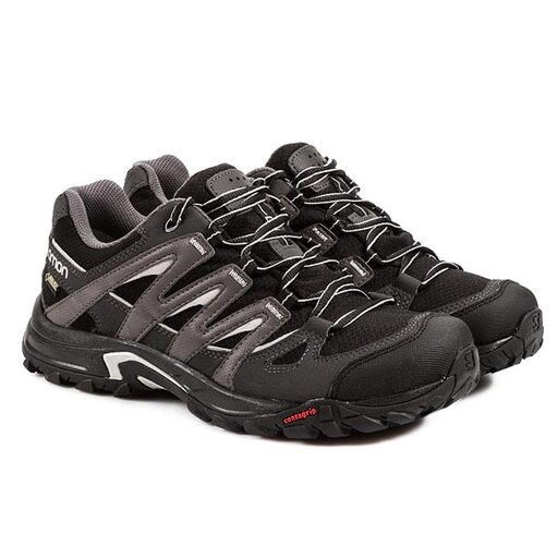 Chaussures de trekking Salomon Eskape Gtx 328108 28 V0 Black Asphalt Aluminium