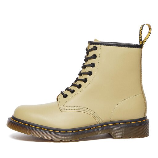 Botas de combate Dr. Martens 1460 Smooth Pale Olive zapatos.es