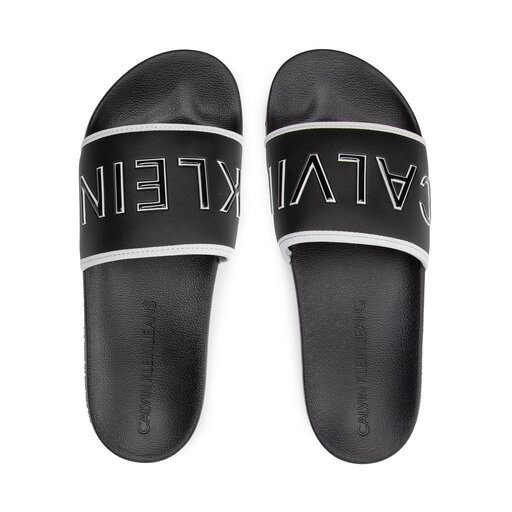 Chanclas Calvin Klein Slide Padded Ck Pes YM0YM00073 Negro