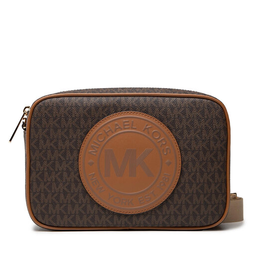 Handtasche MICHAEL Michael Kors Fulton Sport 32H1GF0C3B Braun eschuhe