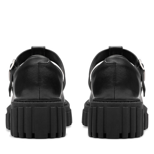 Półbuty Clarks Page Bar 26178683 Czarny | eobuwie.com.pl