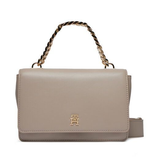 Handtasche Tommy Hilfiger Th Refined Med Crossover AW0AW15725 
