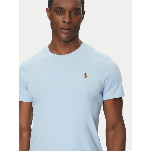 Polo Ralph Lauren Футболка Classics 710740727 Блакитний Slim Fit