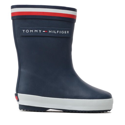 Botas Impermeables Botas Azul Marino Mujer Tommy Hilfiger Botas De
