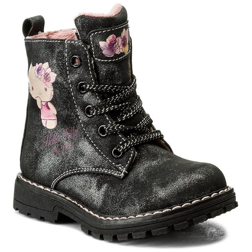 Turistická obuv Hello Kitty CS17086HK-1 Černá | eobuv.cz